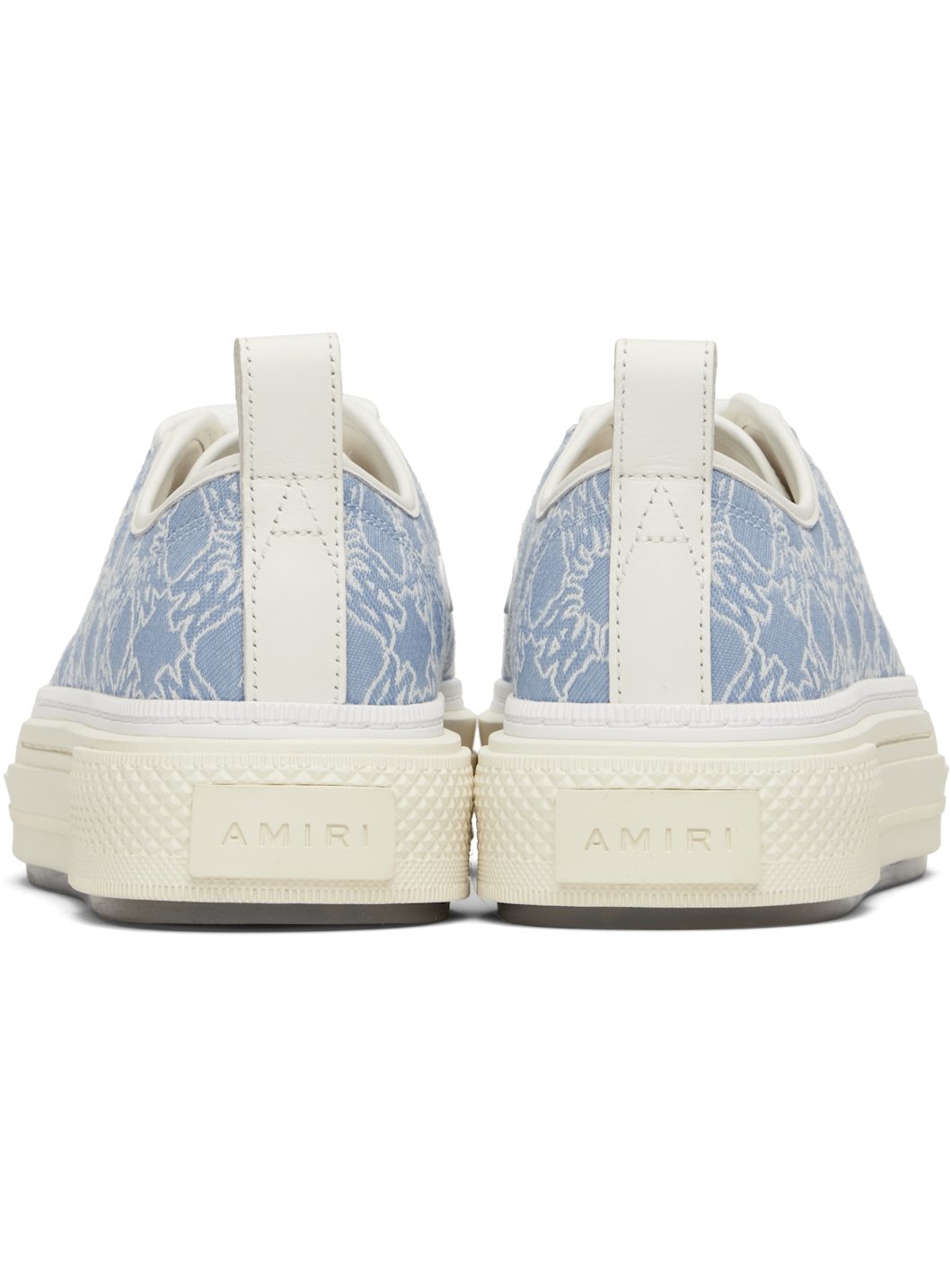 Blue & White MA Quad Court Low Sneakers - 2