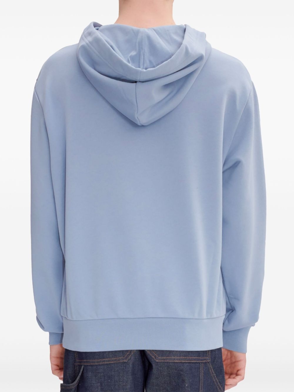 logo-print hoodie - 3