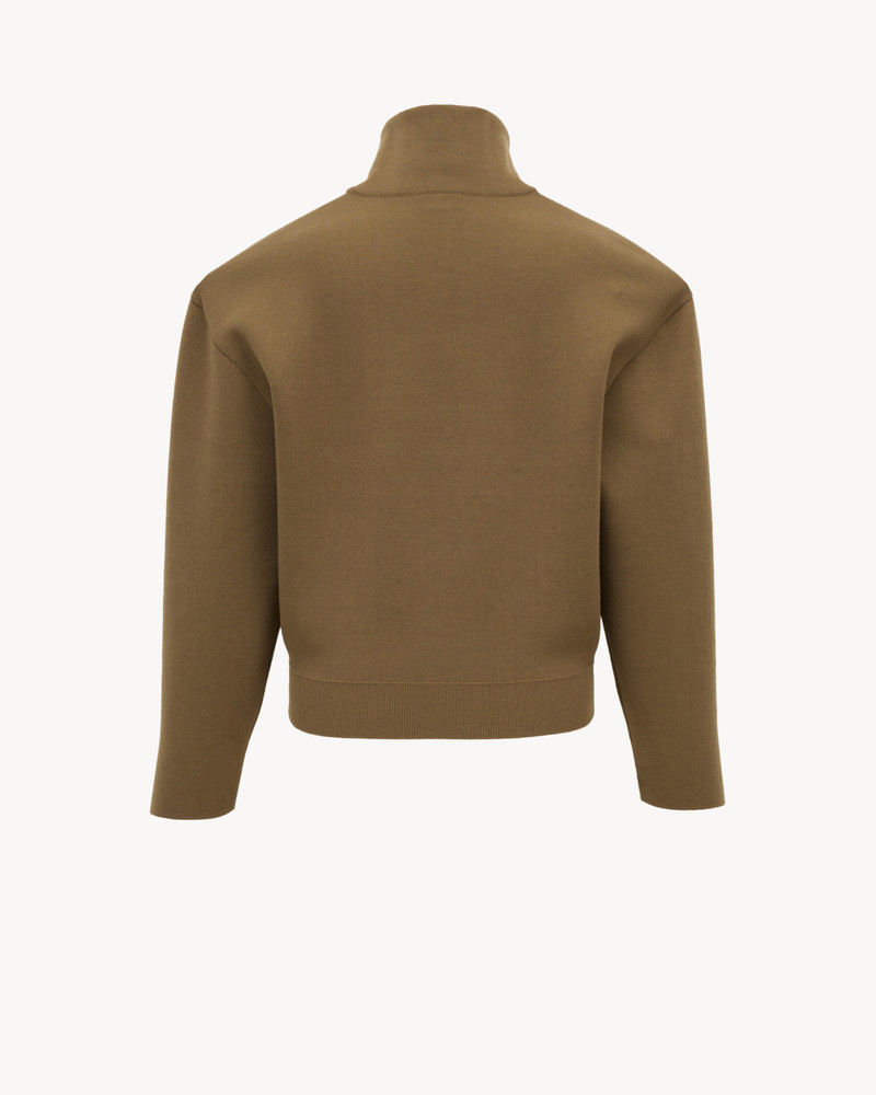 SAINT LAURENT SWEATER IN DOUBLE-FACE KNIT outlook