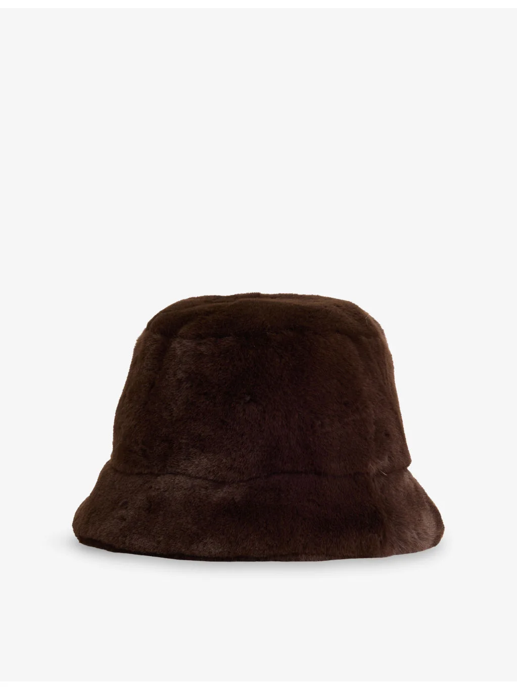 Amara Faux-Fur Bucket Hat - 1