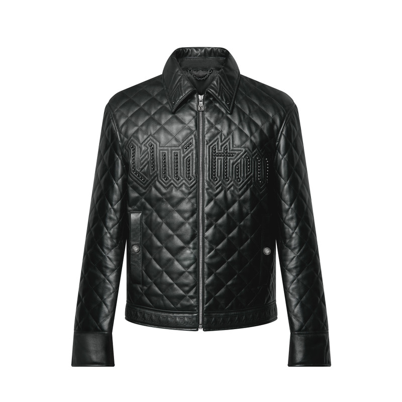 Quilted Leather Blouson 1