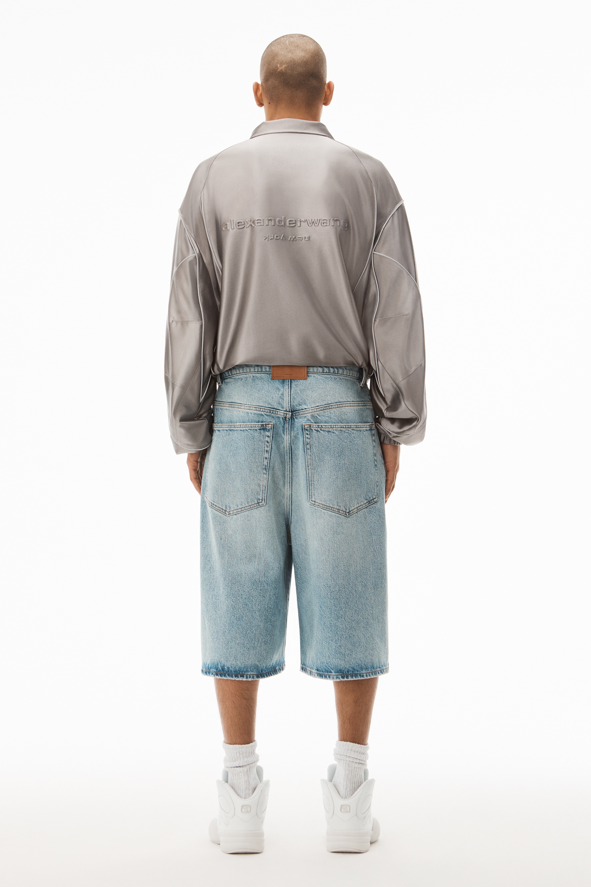 CORE DENIM SHORT IN DENIM - 4