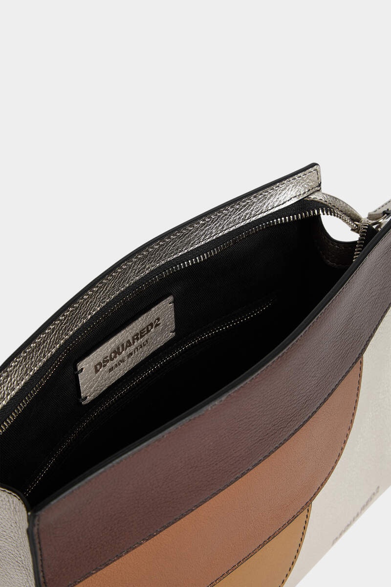 LAMINATED SOFT LEATHER CLUTCH - 5