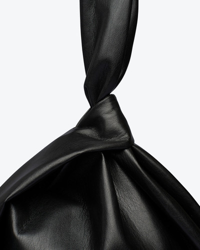 Nanushka JEN LARGE - OKOBOR™ alt-leather large clutch bag - Black outlook