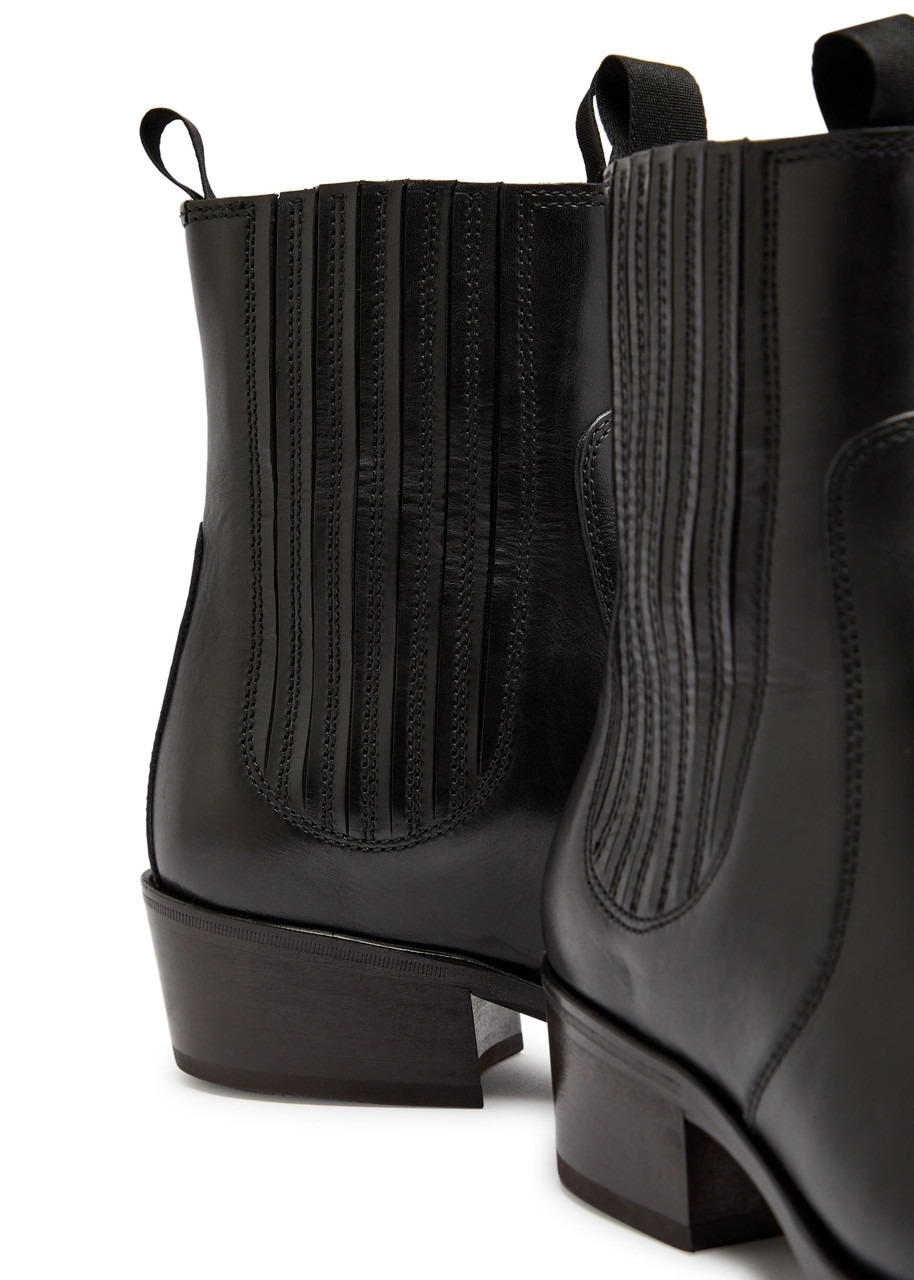 Lemaire Leather Chelsea Boots - 4
