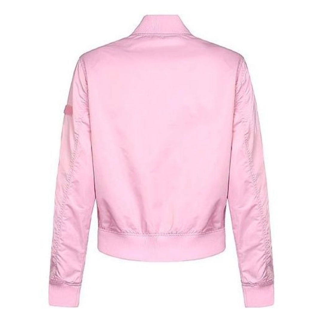 (WMNS) Converse Long Sleeves Stand Collar Jacket 'Pink' 10007768-A02 - 2
