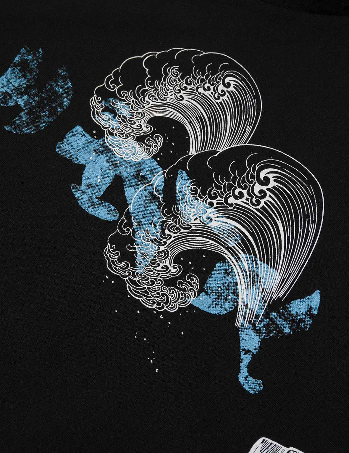 Allover Hand-Drawing Multi Logo Print Regular Fit T-Shirt - 6