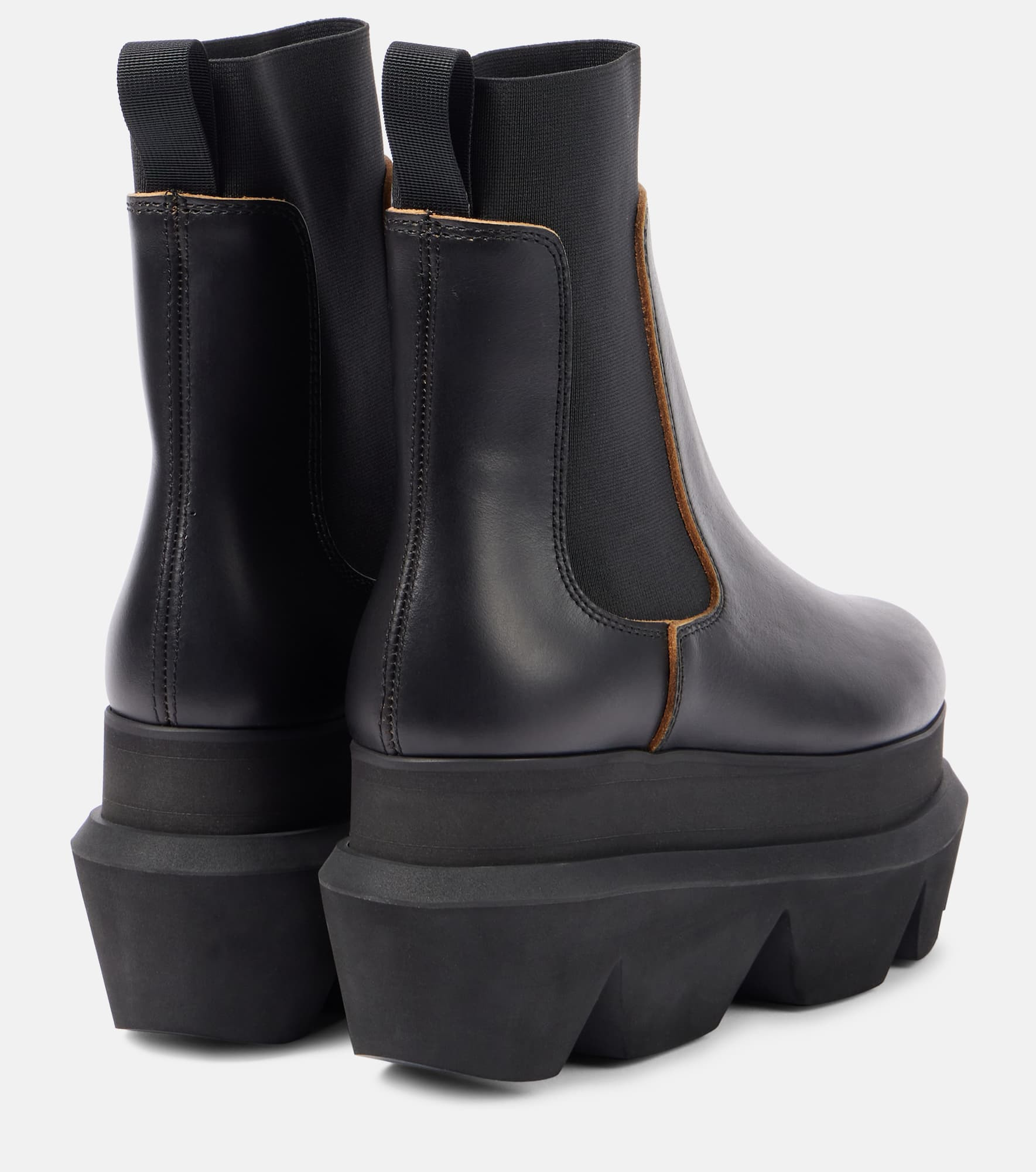 Leather Chelsea boots - 3