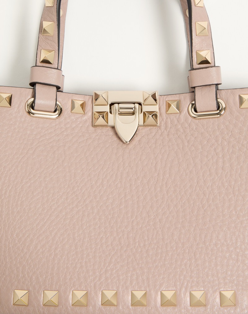 Valentino ROCKSTUD MINI SHOPPING BAG IN GRAINY CALFSKIN outlook