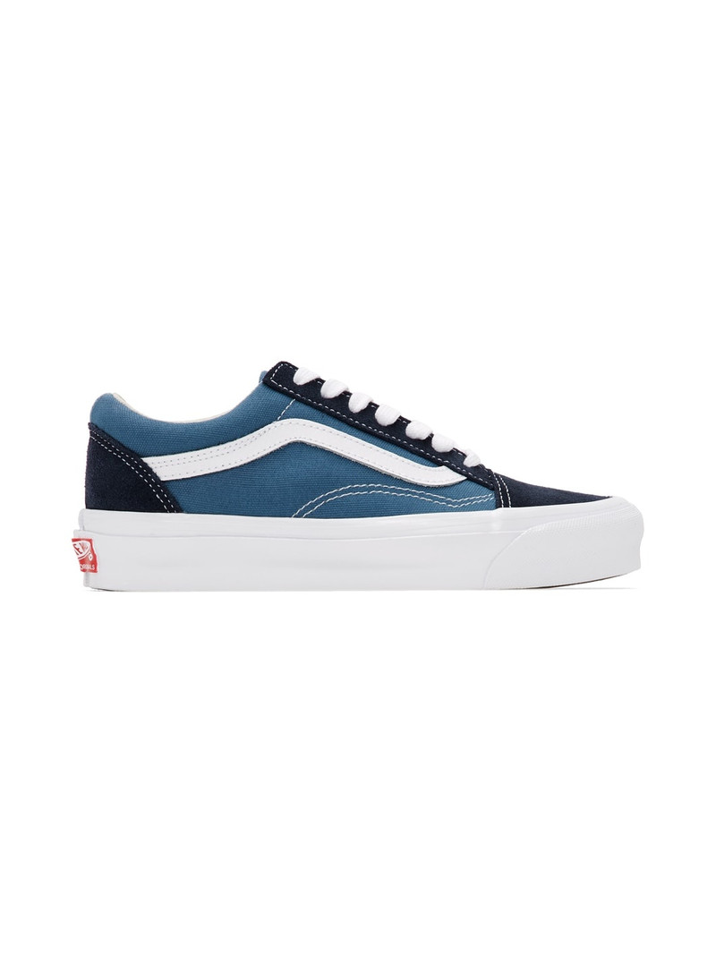 Blue & Navy OG Old Skool LX Sneakers - 1