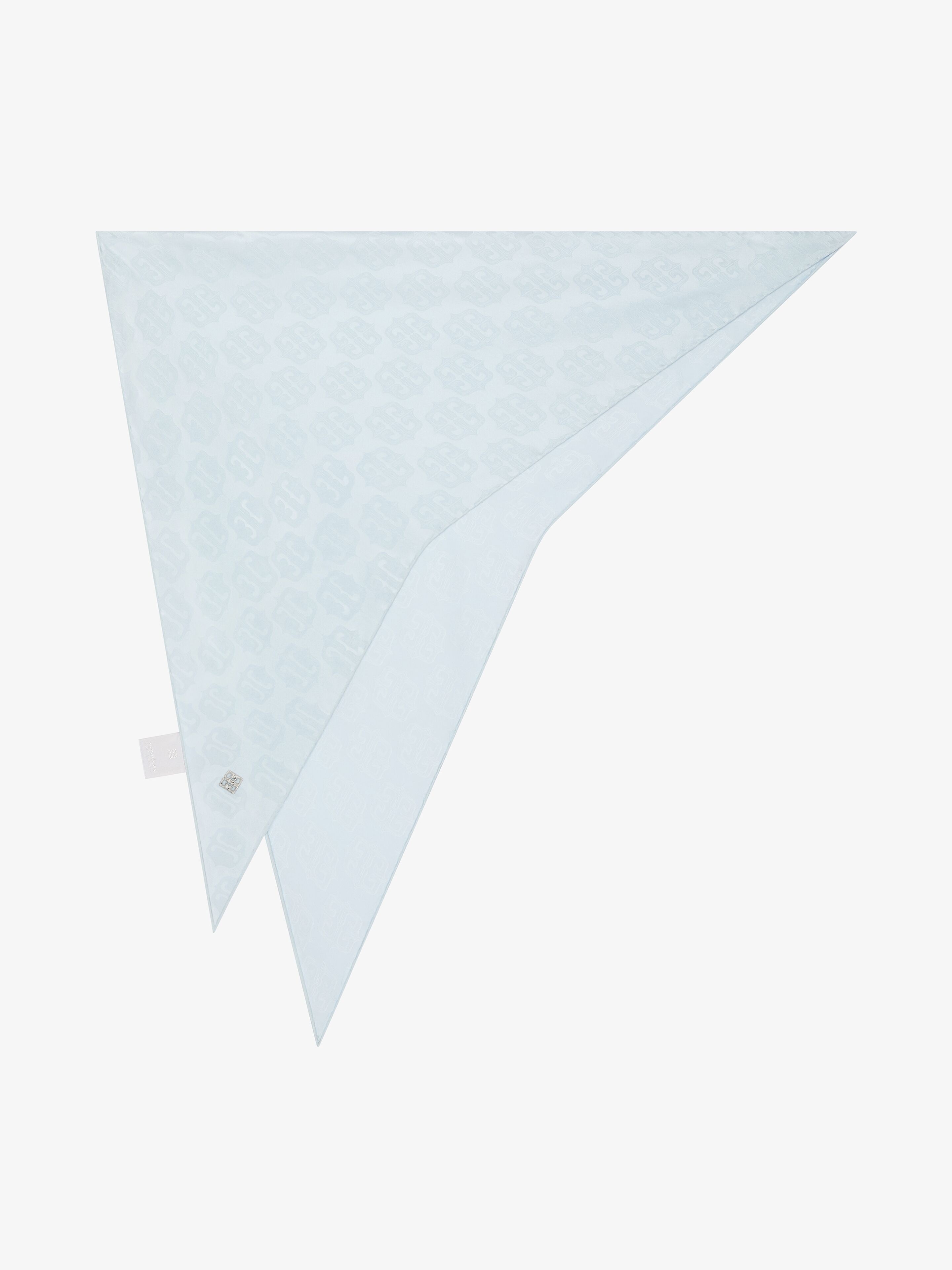 4G LIQUID TRIANGLE IN SILK WITH 4G DETAIL - 1