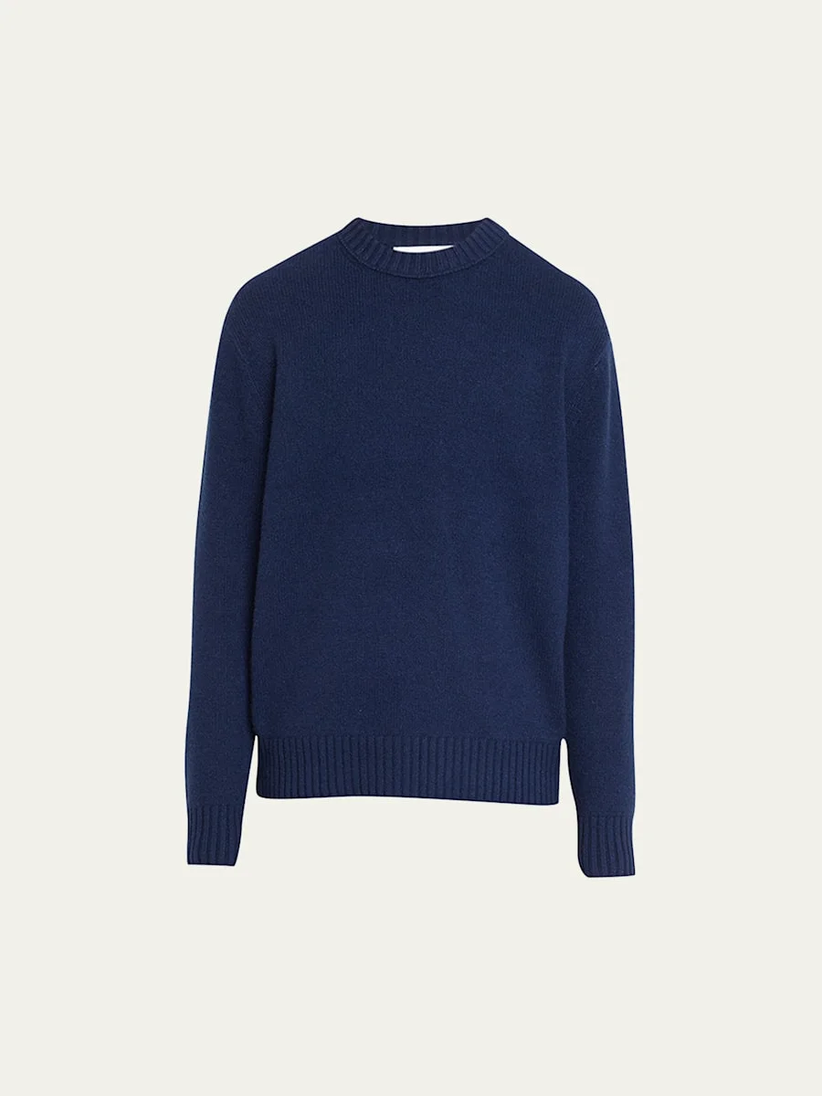 Men's Cashmere Knit Sweater - 1