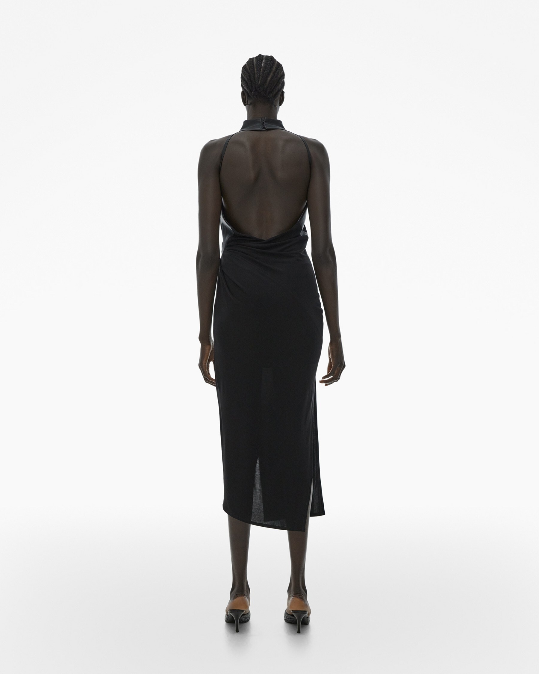 HALTER MIDI DRESS - 4