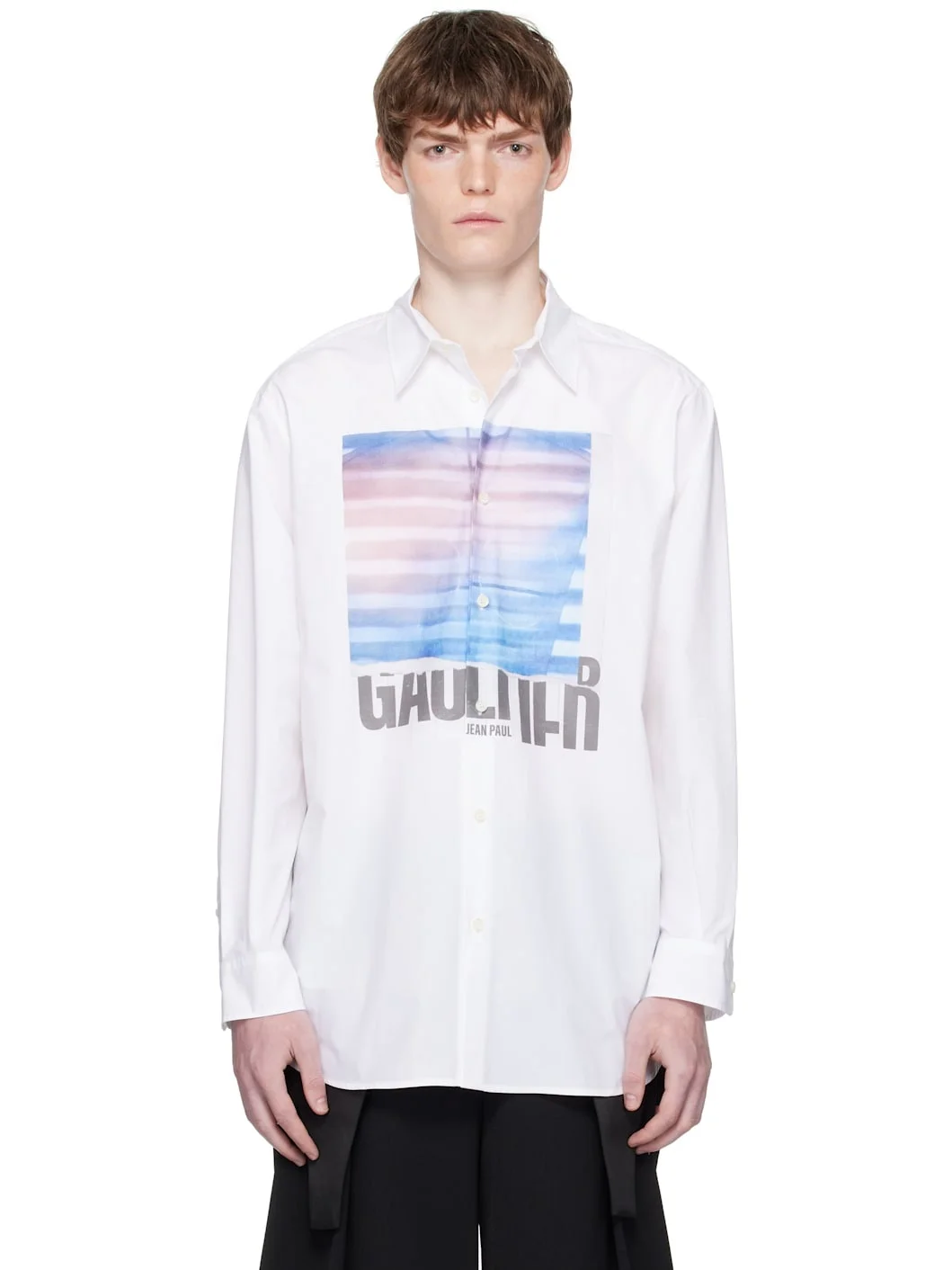 White 'The Oversized Air' Shirt - 1