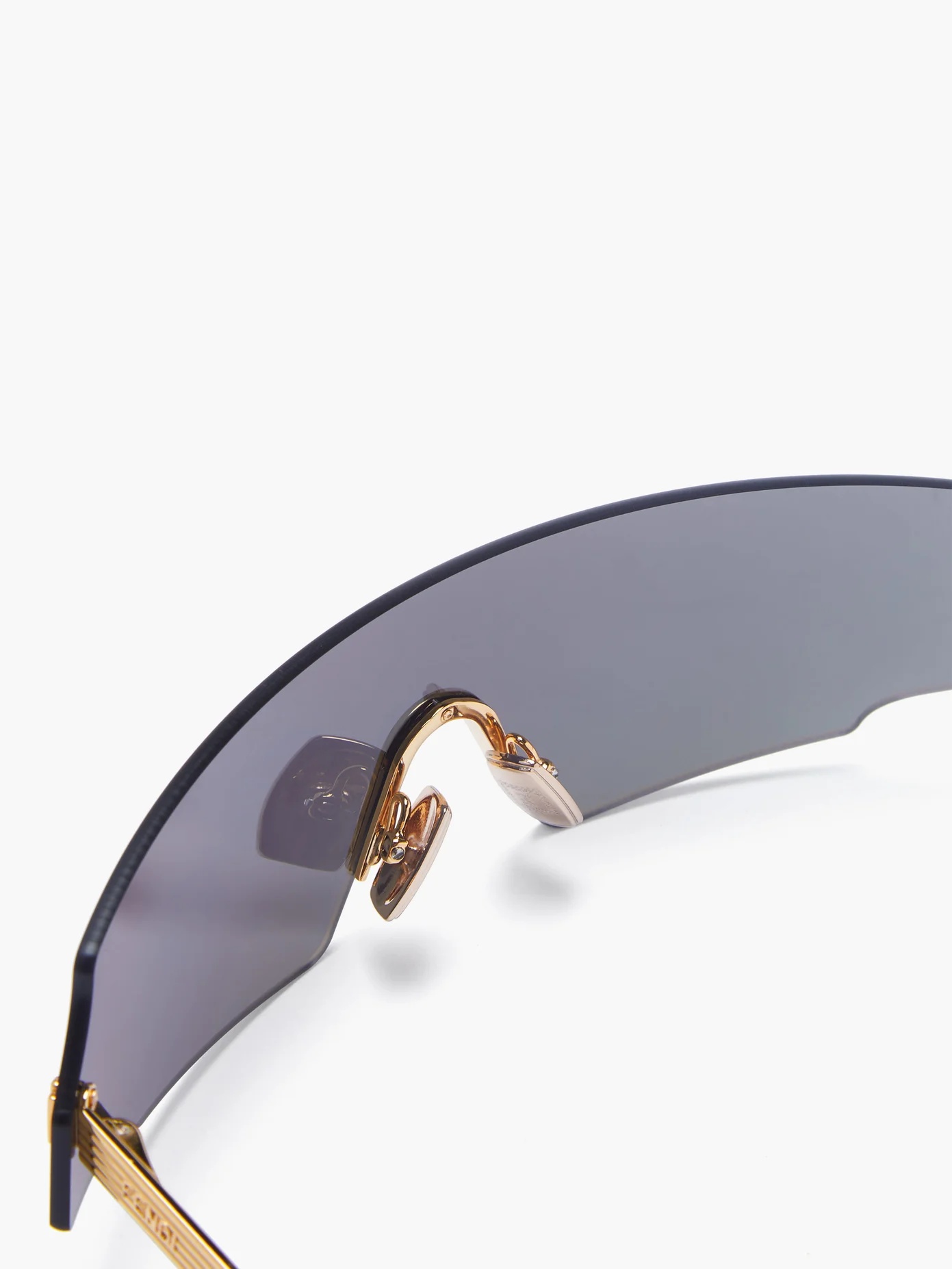 Mirrored mask sunglasses - 2