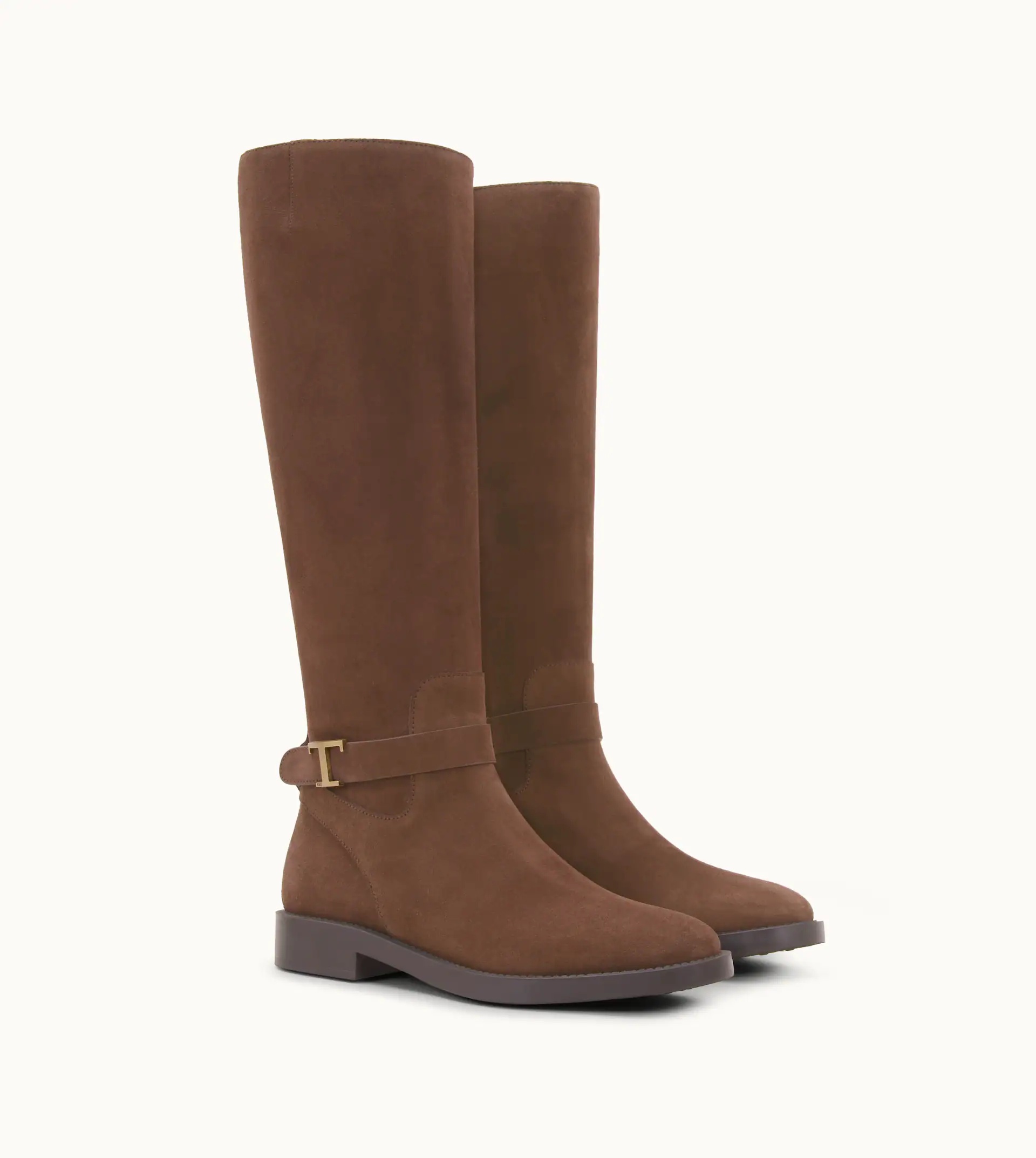 TIMELESS BOOTS IN SUEDE - BROWN - 4