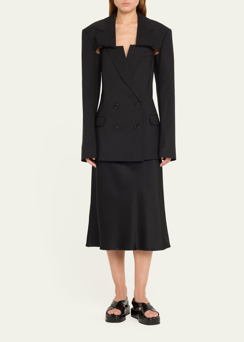 Monse Slashed Two-Piece Wool Blazer outlook