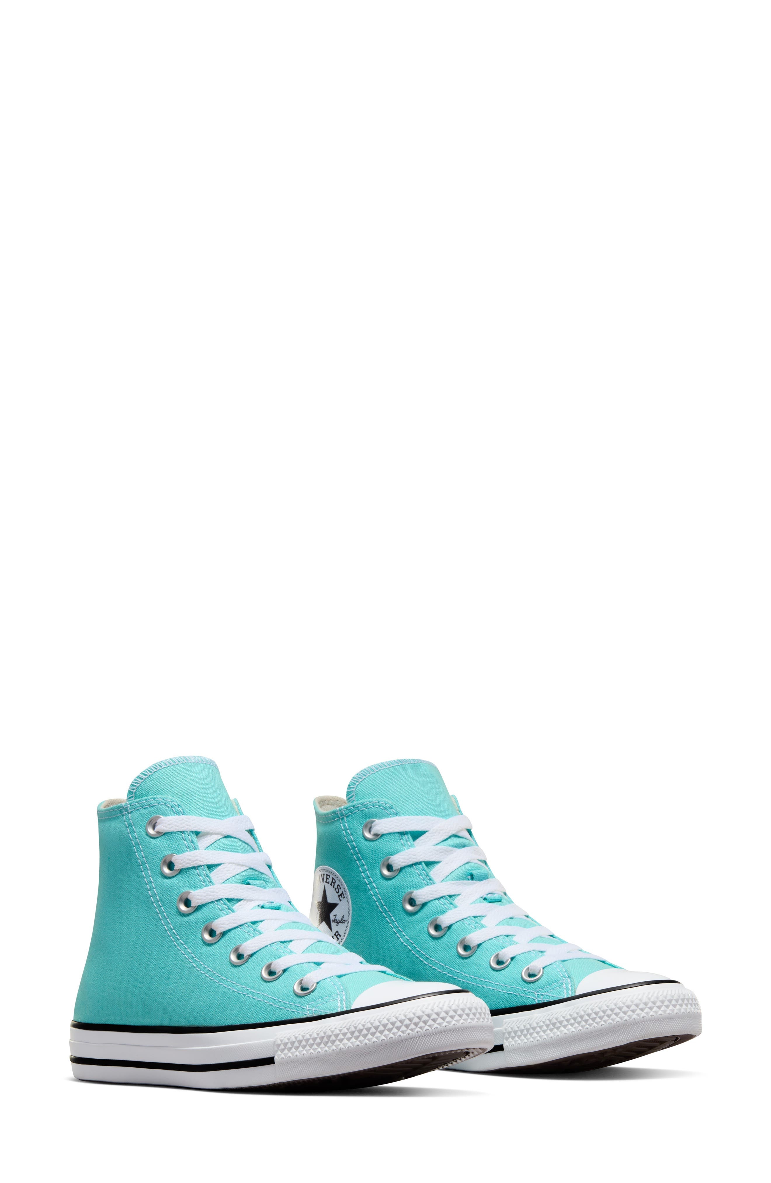 Converse Chuck Taylor® All Star® High Top Sneaker in Double Cyan at Nordstrom - 6