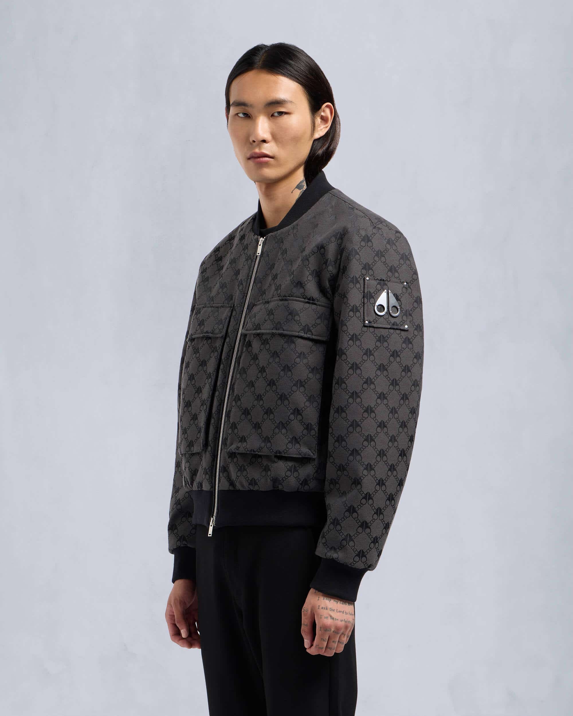 ALDER MONOGRAM BOMBER JACKET - 3