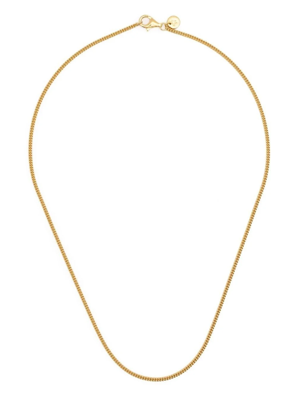 Slim Curb Chain necklace - 1