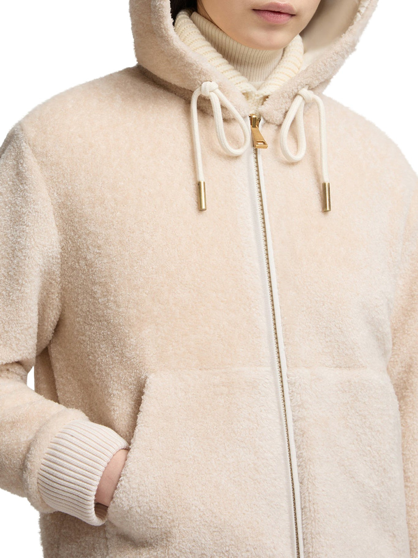 REVERSIBLE PADDED HOODIE - 5