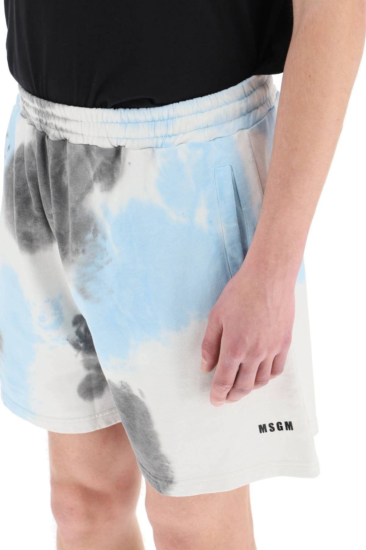 TIE-DYE SWEATSHORTS - 5