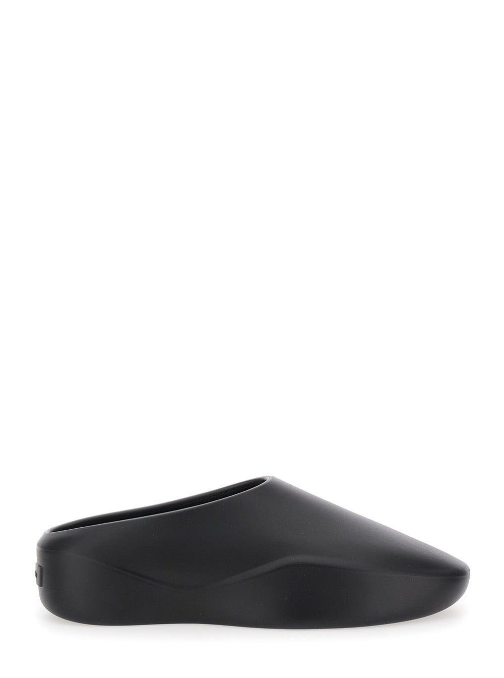 Fear Of God Men 'Eva Runner' Black Sneakers With Logo On The Heel And Side Cut-Out Detail In Plastic - 1