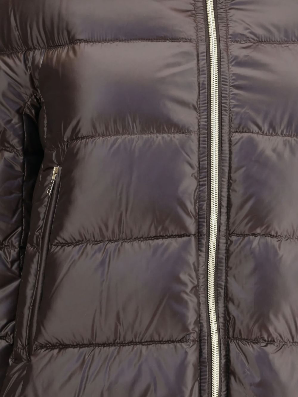 quilted high-collar coat - 3