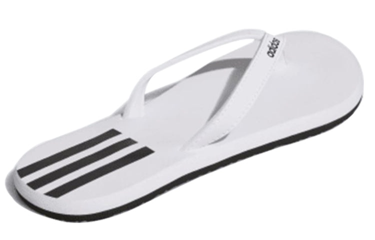 (WMNS) adidas Eezay Flip-flops Slides White/Black EG2038 - 3