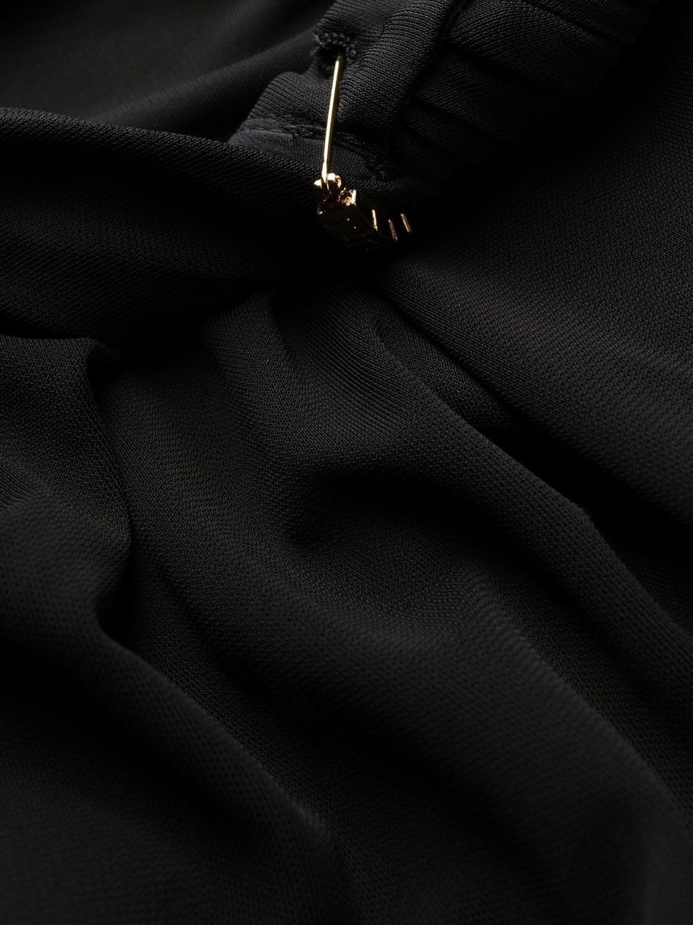 long-sleeve midi dress - 5