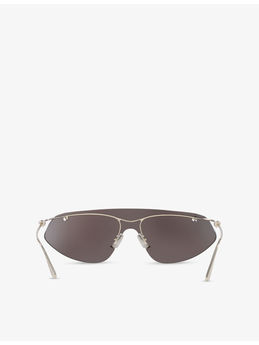 BV1272S Rectangle-Frame Metal Sunglasses - 4