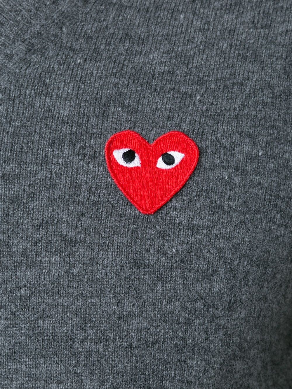 embroidered heart jumper - 5