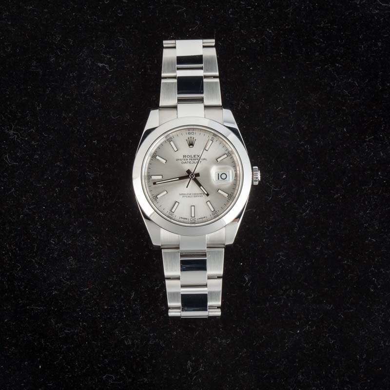 Rolex Datejust 41 Ref 126300 Silver Dial - 6