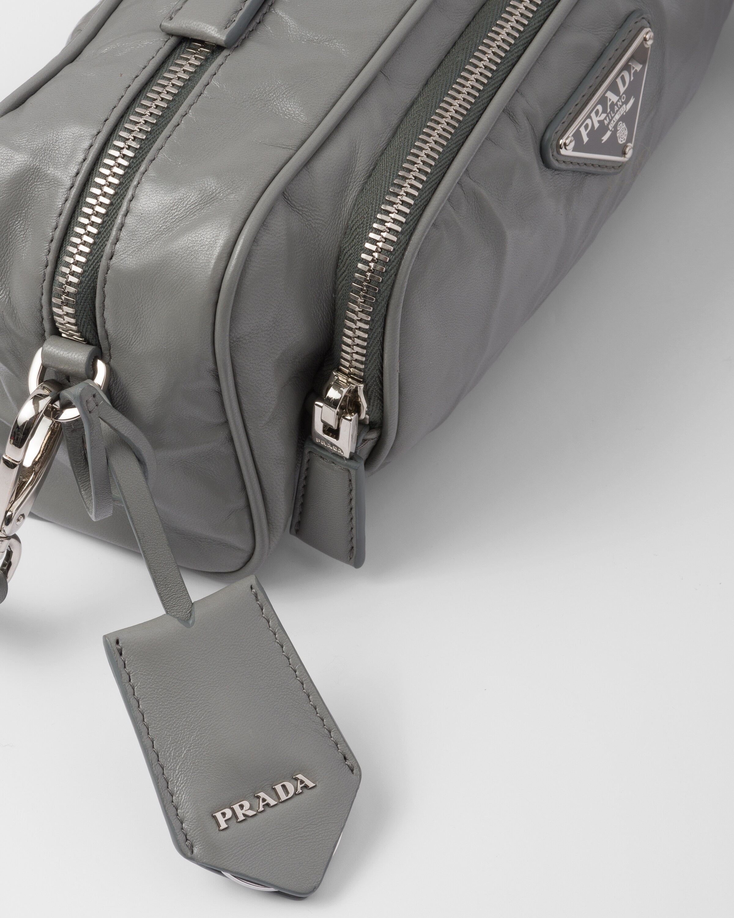 ショルダーバッグ・ポシェット Prada Nappa Antique Leather Multi-Pocket Shoulder Bag Black Prada Nappa Antique Leather Multi-Pocket Shoulder Bag | Saks