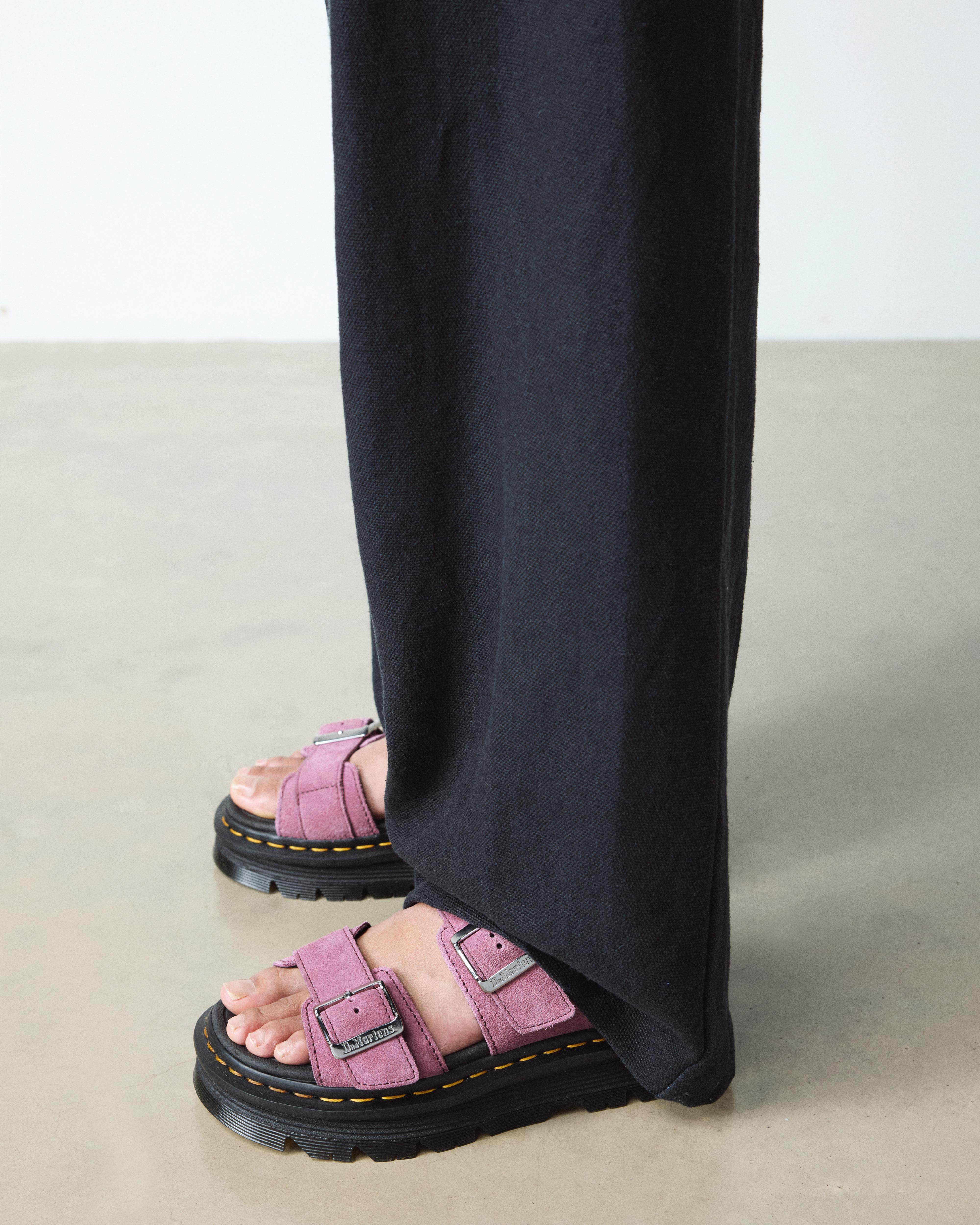 Zebzag Suede Sandals - 2