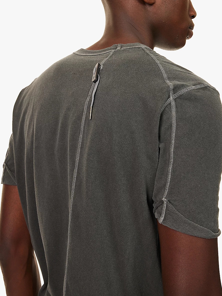 Classic faded-wash relaxed-fit T-shirt - 5