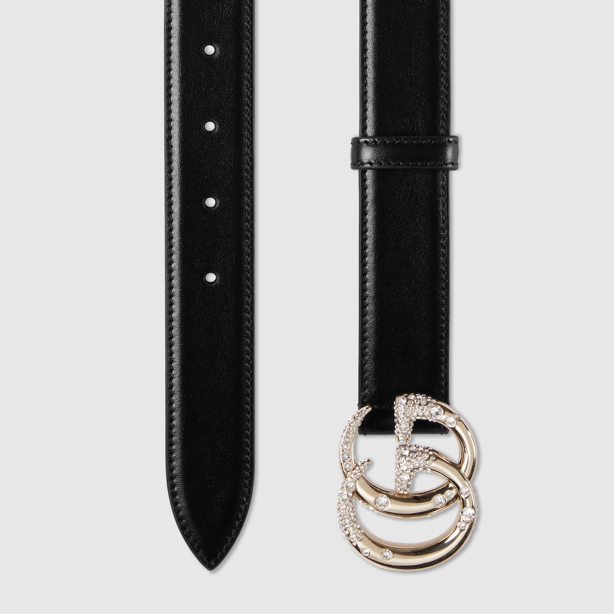 GG Marmont thin belt with beading - 2