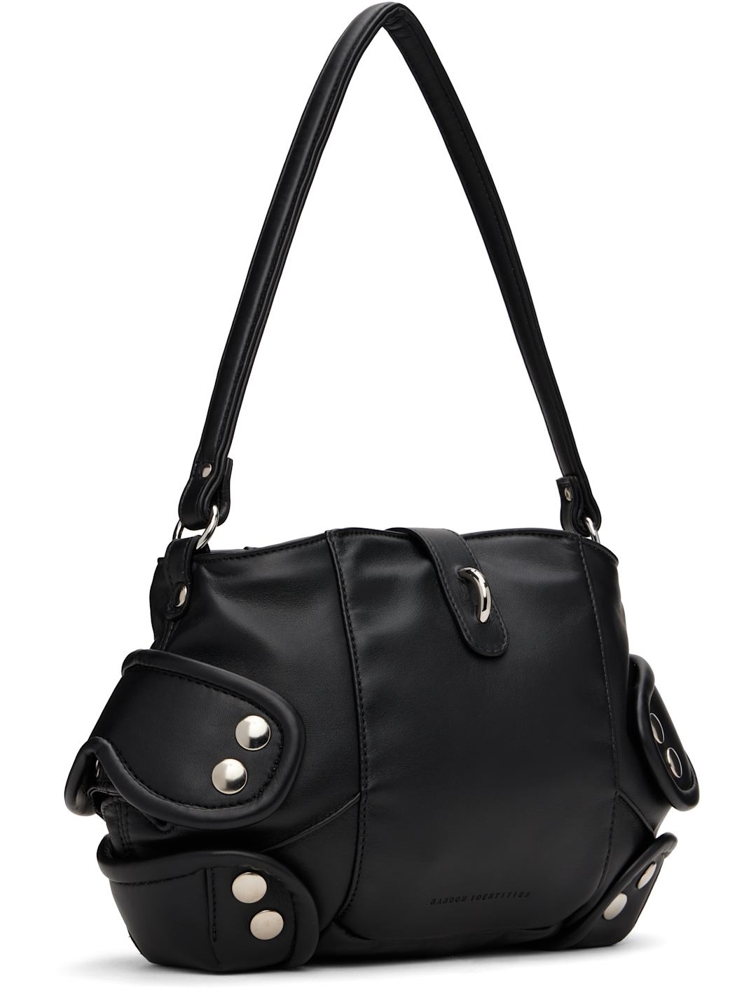 Black Shoulder Mask Bag - 2