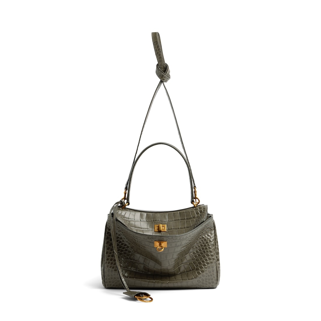 Women's Rodeo Handbag Small  in Army Green - 4