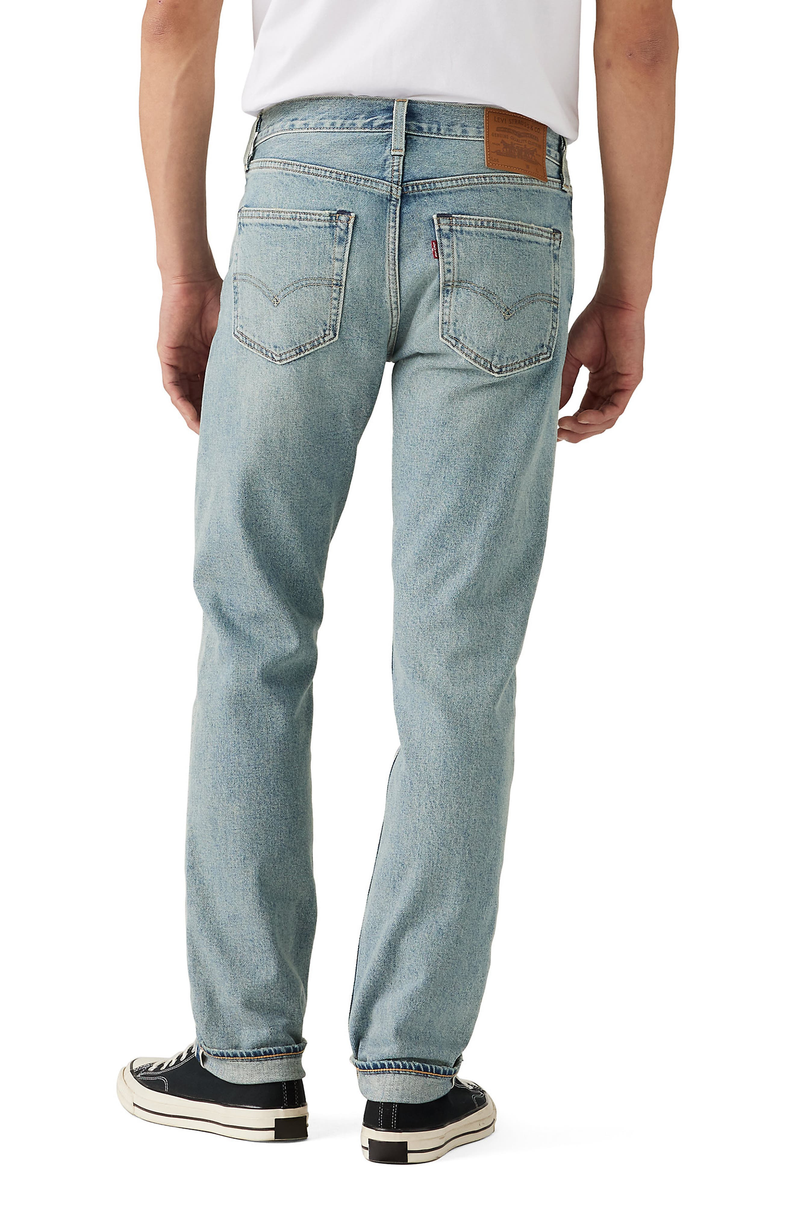 levi's 511™ Slim Fit Stretch Selvedge Jeans in Go With It Selvedge at Nordstrom - 2
