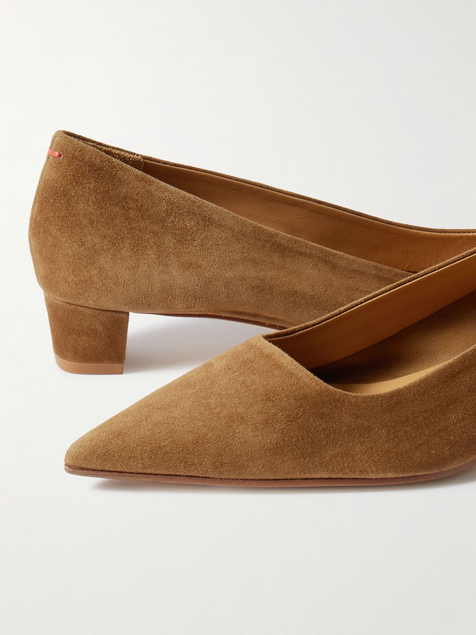 Judi suede pumps Camel - 4