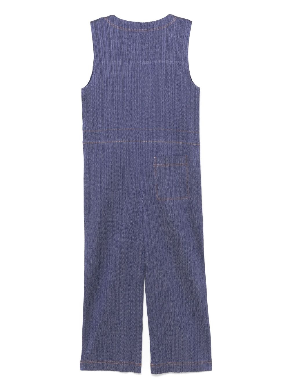 cotton denim jumpsuit - 2