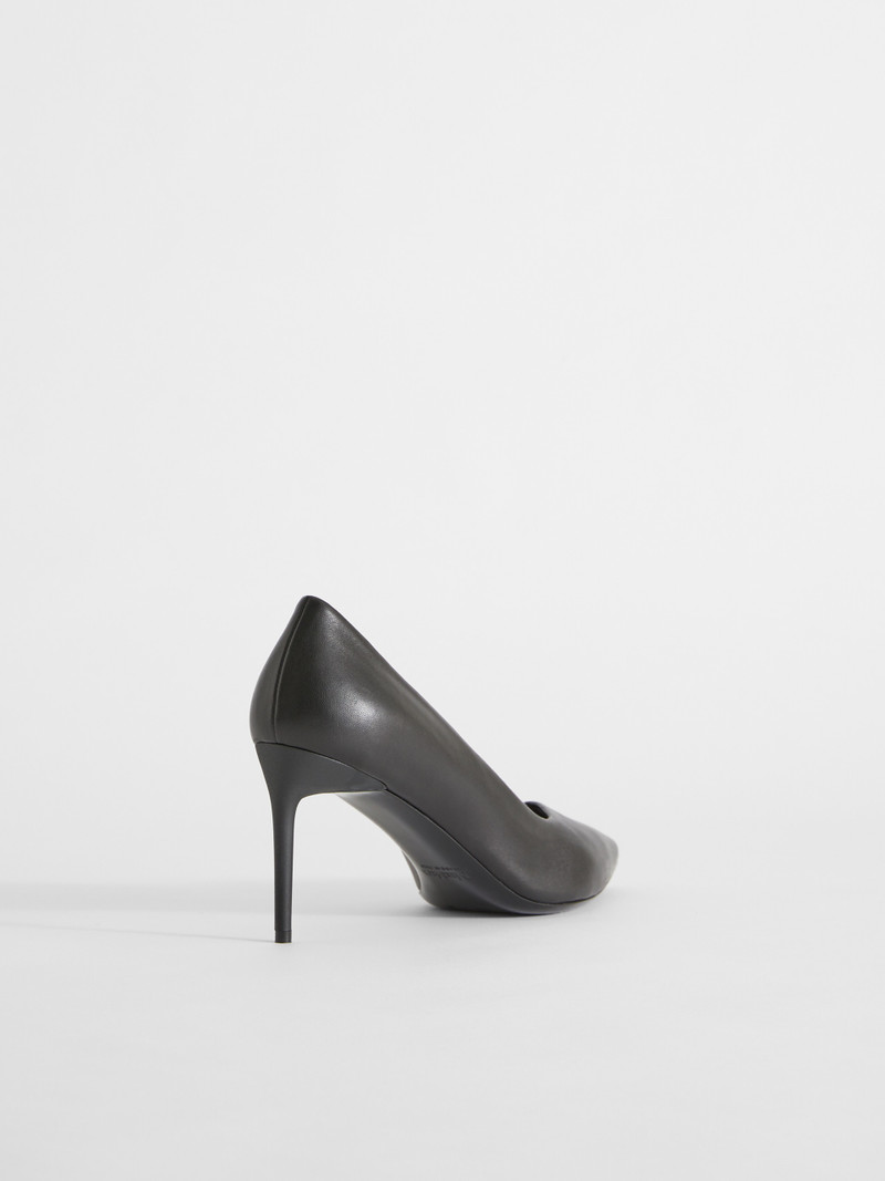 PHYLLIS Nappa leather court shoes 3