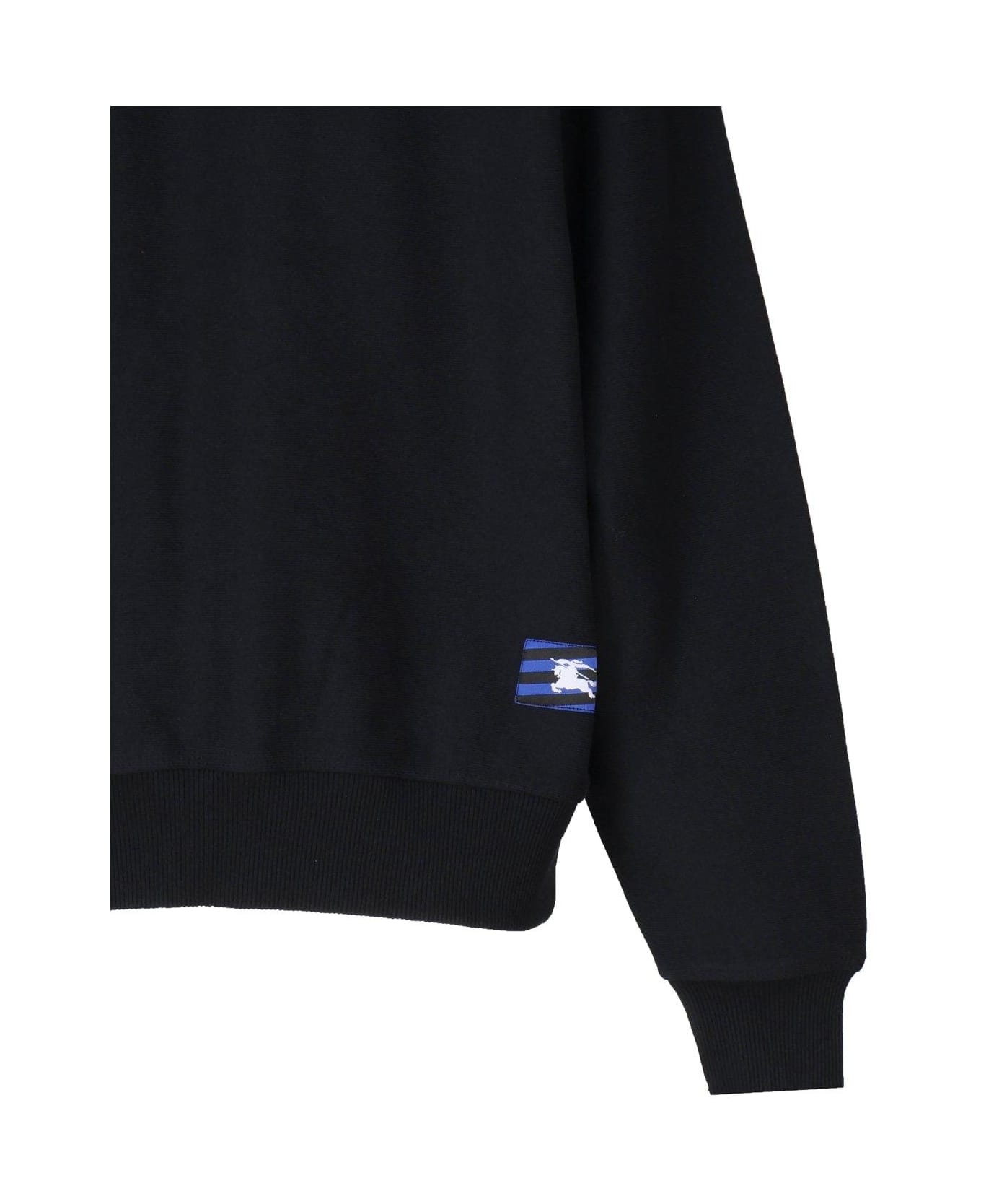 Logo Patch Crewneck Sweater - 3