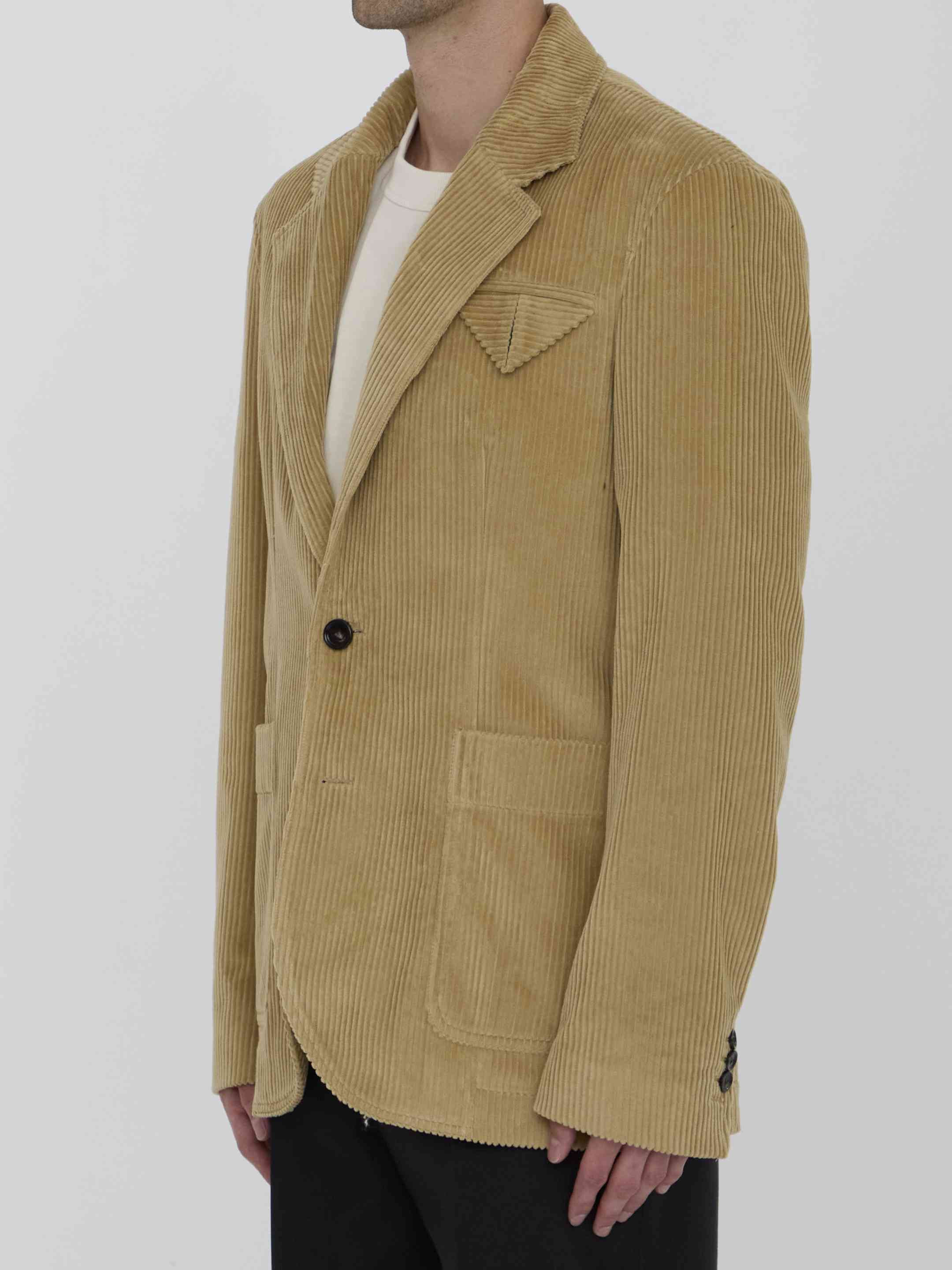 Bottega Veneta Men Corduroy Jacket - 2