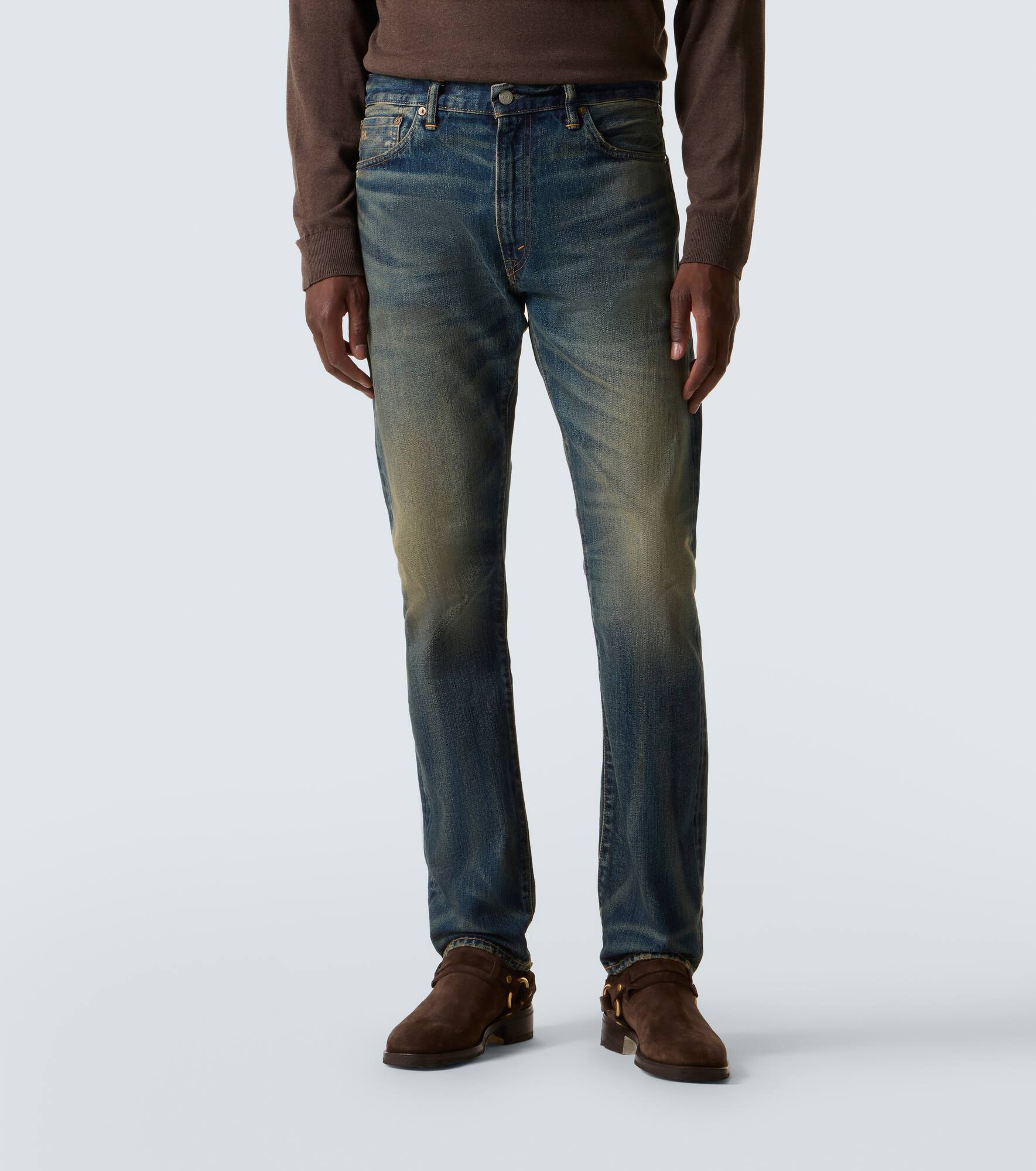 Faded slim jeans - 3