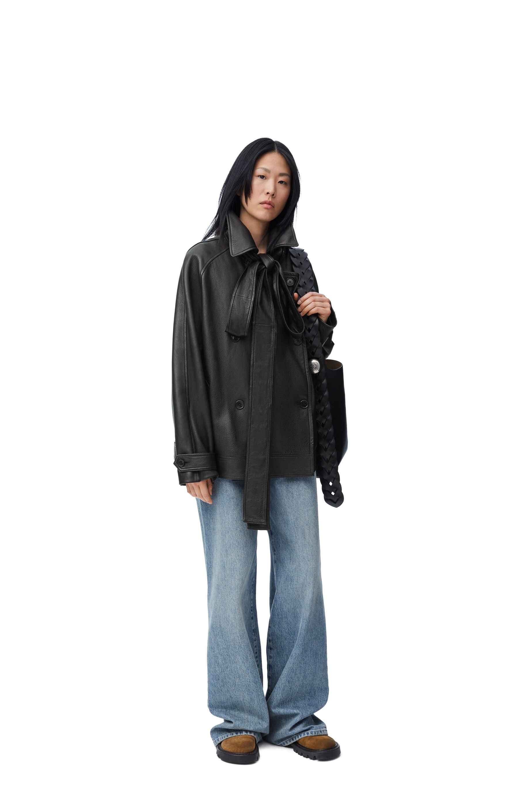 Bow jacket in nappa lambskin - 2