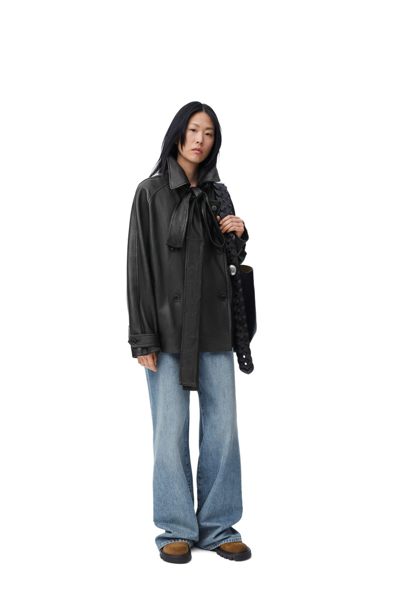 Loewe Bow jacket in nappa lambskin outlook