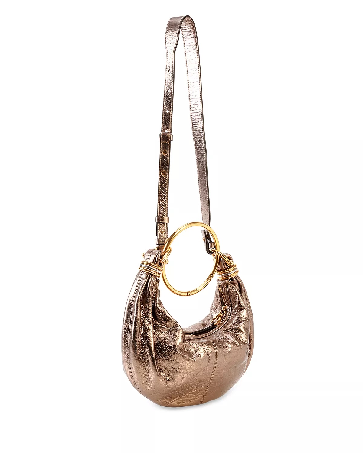 Small Bracelet Hobo Bag - 3