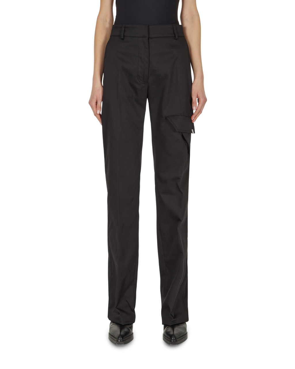 COTTON STRAIGHT LEG PANT - 2